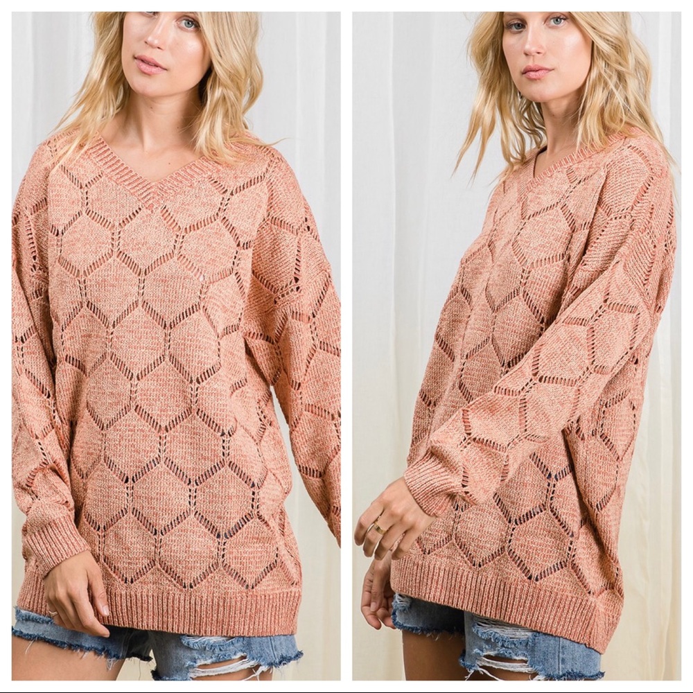 #43 LAST ONE Beautiful detail sweater - Picture 3 of 6